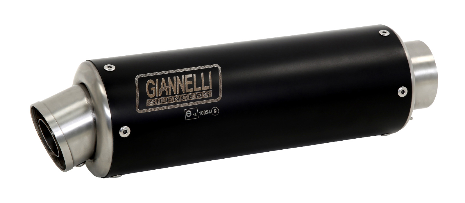 Gianelli X-Pro RVS Black Slip-on Einddemper met E-keur Kawasaki Z900 2017 > 2019